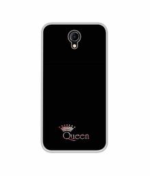 Amazon Brand - Solimo Designer Queen UV Printed Soft Back Case Mobile Cover for Micromax Bharat 4 Q440