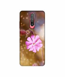 Amazon Brand - Solimo Designer Pink Flower 3D Printed Hard Back Case Mobile Cover for Poco X2 / Mi Redmi K30