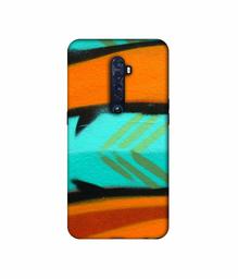 Amazon Brand - Solimo Designer Brush Art 3D Printed Hard Back Case Mobile Cover for Oppo Reno 2