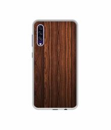 Amazon Brand - Solimo Designer Wooden Texture UV Printed Soft Back Case Mobile Cover for Samsung Galaxy A30s