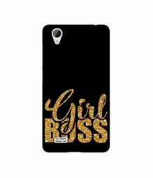 Amazon Brand - Solimo Designer Sparkle Girl Boss UV Printed Soft Back Case Mobile Cover for Vivo Y31