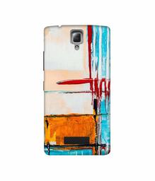 Amazon Brand - Solimo Designer Glass Paint 3D Printed Hard Back Case Mobile Cover for Lenovo A2010