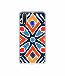 Amazon Brand - Solimo Designer Rangolee UV Printed Soft Back Case Mobile Cover for Vivo U20