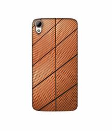 Amazon Brand - Solimo Designer Leather Texture 3D Printed Hard Back Case Mobile Cover for HTC Desire 828 Dual