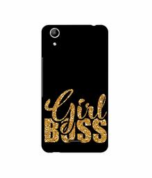 Amazon Brand - Solimo Designer Sparkle Girl Boss 3D Printed Hard Back Case Mobile Cover for Micromax Canvas Selfie Lens Q345