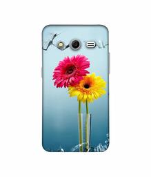 Amazon Brand - Solimo Designer Sun Flower 3D Printed Hard Back Case Mobile Cover for Samsung Galaxy Core 2 G355H