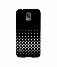 Amazon Brand - Solimo Designer Small Squre Pattern 3D Printed Hard Back Case Mobile Cover for Samsung Galaxy S5 i9600