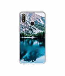 Amazon Brand - Solimo Designer Lake Mountain UV Printed Soft Back Case Mobile Cover for Realme 3 / Realme 3i