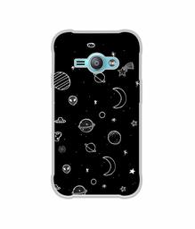 Amazon Brand - Solimo Designer Solar System UV Printed Soft Back Case Mobile Cover for Samsung Galaxy J1 Ace