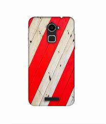 Amazon Brand - Solimo Designer Red and Cream Color Wood 3D Printed Hard Back Case Mobile Cover for Coolpad Note 3 Lite