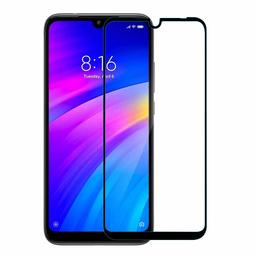 Amazon Brand - Solimo Premium Full Body Tempered Glass for Redmi Note 7S with Installation Kit (Black)