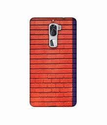 Amazon Brand - Solimo Designer Red and Purple Brick 3D Printed Hard Back Case Mobile Cover for Coolpad Cool1 Dual