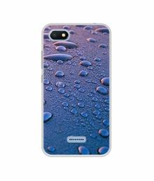 Amazon Brand - Solimo Designer Water Drops UV Printed Soft Back Case Mobile Cover for Mi Redmi 6A