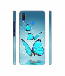 Amazon Brand - Solimo Designer Flying Butterflies 3D Printed Hard Back Case Mobile Cover for Huawei Nova 3i