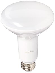 (amazonbe-sikkusu) AmazonBasics W Equivalent Dimmable BR30 LED Light Bulb , daylight