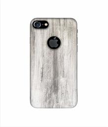 Amazon Brand - Solimo Designer Wooden Texture 3D Printed Hard Back Case Mobile Cover for Apple iPhone 7 (with Logo Cut)