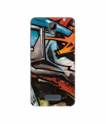 Amazon Brand - Solimo Designer Painting Texture 3D Printed Hard Back Case Mobile Cover for Gionee P7 Max