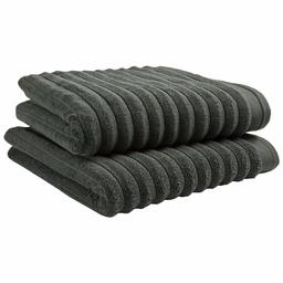 Rivet Chunky Rib Casual Cotton Bath Towel