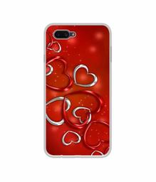 Amazon Brand - Solimo Designer Hearts UV Printed Soft Back Case Mobile Cover for Oppo A3S