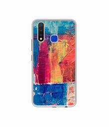 Amazon Brand - Solimo Designer Randam Color Mixing UV Printed Soft Back Case Mobile Cover for Vivo U20