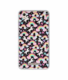 Amazon Brand - Solimo Designer Unicorn Texture UV Printed Soft Back Case Mobile Cover for Lava Z60