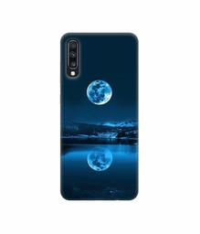 Amazon Brand - Solimo Designer Moon Pattern Print 3D Printed Hard Back Case Mobile Cover for Samsung Galaxy A70