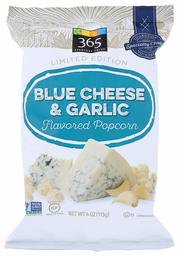 365 Everyday Value, Blue Cheese & Garlic Flavored Popcorn, 4 oz