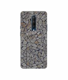 Amazon Brand - Solimo Designer Marble Pices 3D Printed Hard Back Case Mobile Cover for OnePlus 7T Pro