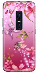 Amazon Brand - Solimo Designer Butterfly Design 3D Printed Hard Back Case Mobile Cover for Vivo V17 Pro