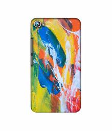 Amazon Brand - Solimo Designer Multicolor Paint On Wall 3D Printed Hard Back Case Mobile Cover for Micromax Canvas Fire 4 A107