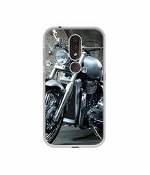 Amazon Brand - Solimo Designer Motorcycle UV Printed Soft Back Case Mobile Cover for Nokia 4.2