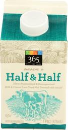 365 EVERYDAY VALUE Half And Half, 16 FZ