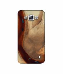 Amazon Brand - Solimo Designer Sea Seen 3D Printed Hard Back Case Mobile Cover for Samsung Galaxy E7