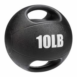 AmazonBasics Medicine Ball with Handles, 10-lb