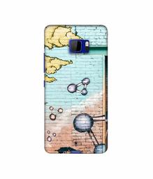 Amazon Brand - Solimo Designer Paintings 3D Printed Hard Back Case Mobile Cover for HTC U Ultra