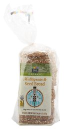 365 Everyday Value, Organic Multigrain and Seed Bread, 17 ct