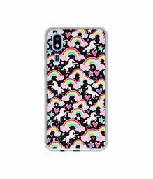 Amazon Brand - Solimo Designer Unicorn Texture UV Printed Soft Back Case Mobile Cover for Samsung Galaxy A2 Core