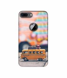 Amazon Brand - Solimo Designer Toy Bus 3D Printed Hard Back Case Mobile Cover for Apple iPhone 8 Plus (with Logo Cut)