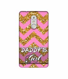 Amazon Brand - Solimo Designer Daddy's Girl 3D Printed Hard Back Case Mobile Cover for Lenovo K6 Note