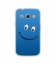 Amazon Brand - Solimo Designer Happy UV Printed Soft Back Case Mobile Cover for Samsung Galaxy J1