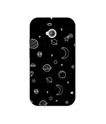 Amazon Brand - Solimo Designer Solar System 3D Printed Hard Back Case Mobile Cover for Motorola Moto E 2nd Generation