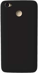 Amazon Brand - Solimo Mobile Cover (Soft & Flexible Back case) for Redmi Y1 (Black)