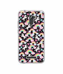 Amazon Brand - Solimo Designer Unicorn Texture UV Printed Soft Back Case Mobile Cover for Gionee X1S