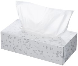 AmazonBasics – Soporte de caja Premium Facial tejidos, 2 capas, blanco, 30 cajas