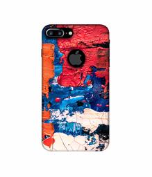 Amazon Brand - Solimo Designer Colors Texture 3D Printed Hard Back Case Mobile Cover for Apple iPhone 7 Plus (Logo Cut)