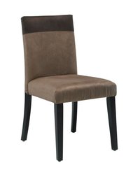 Pinzon Derby Side Chair, Latte Brown, Java