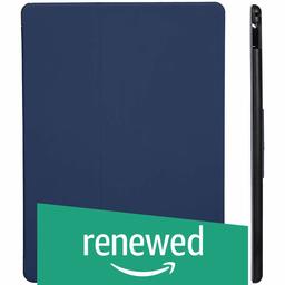 (Renewed) AmazonBasics iPad Pro 2017 Smart Case Auto Wake/Sleep Cover, Navy, 12.9