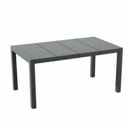 Amazon Brand - Ravenna Home Archer Outdoor Patio Steel Coffee Table with Panel Top, 38