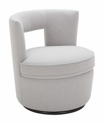 Amazon Brand – Rivet Slade Contemporary Living Room Accent Swivel Chair, 27