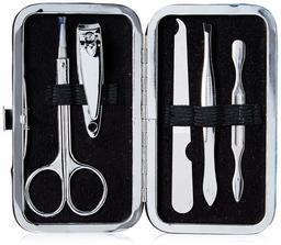 Amazon Brand - Solimo Stainless Steel Manicure (set of 5)